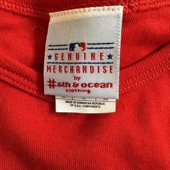 Women's MLB Washington Nationals Baseball Fitted Shirt - Picture 11 of 11